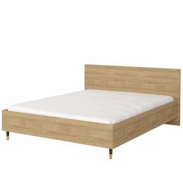 Cama de adulto 160 × 200 - lux, Roble natural