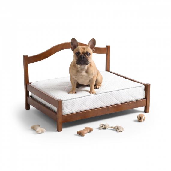Foto CAMA DE MADERA PARA MASCOTAS