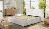 Foto Cama elegancia combinada con comodidad - Latina, 140/160/180/200 x 200cm, Gris claro