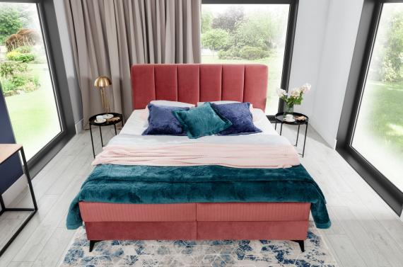 Foto Cama matrimonial box 140/160/180 x 200cm - ADERITO, Beige