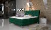 Foto Cama matrimonial Boxspring - ADELE, 180 x 200cm, Verde