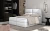 Foto Cama matrimonial Boxspring - AMBER, Blanco, 140 x 200cm