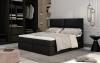 Foto Cama matrimonial Boxspring - AMBER, Negro, 160 x 200cm