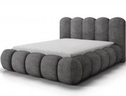 CAMA MATRIMONIAL TAPIZADA CON ARCÓN CONTENEDOR OLOROSO