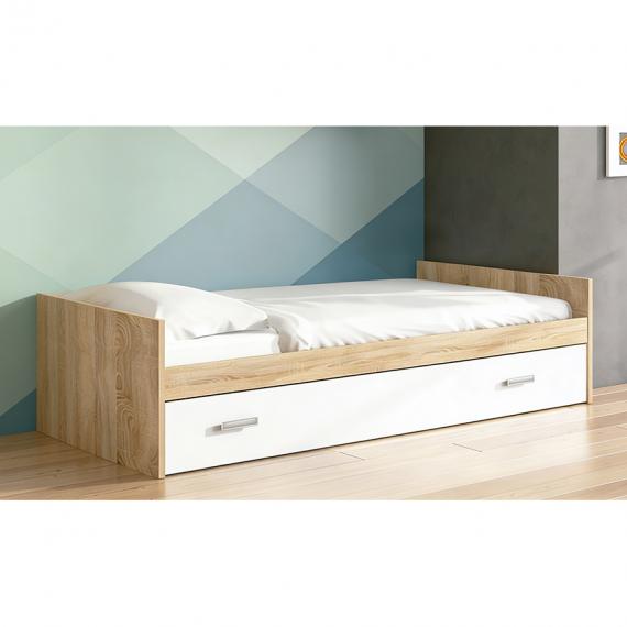 Foto CAMA NIDO CON FRONTAL MOD.CHAMPION CAMBRIA-BLANCO