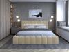 Foto Cama Tapizada con arcon LED - Lamica, Beige