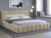 Foto Cama Tapizada con arcon LED - Lamica, Beige