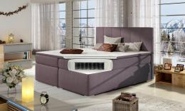 Cama tapizada con arcones – Bolero, Beige, 160 x 200cm