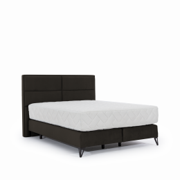 Cama tapizada con colchon + cabecero - SAFIRO, 140x200, Nube 20