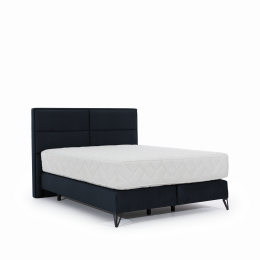 Cama tapizada con colchon + cabecero - SAFIRO, 140x200, Nube 24