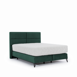 Cama tapizada con colchon + cabecero - SAFIRO, 140x200, Nube 5