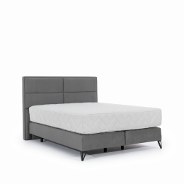 Cama tapizada con colchon + cabecero - SAFIRO, 160x200, Nube 4