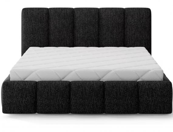Photo Bed, wooden frame, underbed drawer EDVIGE