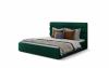 Foto Cama Tapizada Con Contenedor - Caramel, verde, 180*200