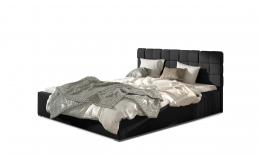 Cama Tapizada Con Contenedor - Grand, 140 x 200cm, gris