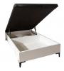 Foto CANAPE 90X190 T/3D NEGRA RUMBERA MOD.RUMBERO BLANCO