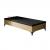 CANAPE 90X190 T/3D NEGRA RUMBERA MOD.RUMBERO ROBLE AURORA