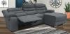 Foto Chaiselongue con 1 asiento relax eléctrico y modulo central relax manual - marengo - LUXOR