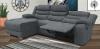 Foto Chaiselongue con 1 asiento relax eléctrico y modulo central relax manual - marengo - LUXOR