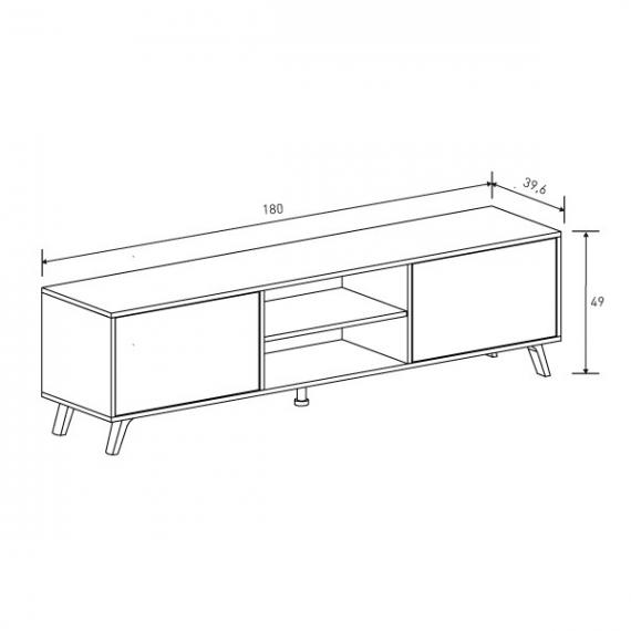 Foto COMPOSICIÓN APILABLE 2 MOD.SOLANA MAUVELLA-RAYAS