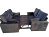 Foto Conjunto 2+2: dos sofás cama moderno+USB+type-C+portavasos - Costa