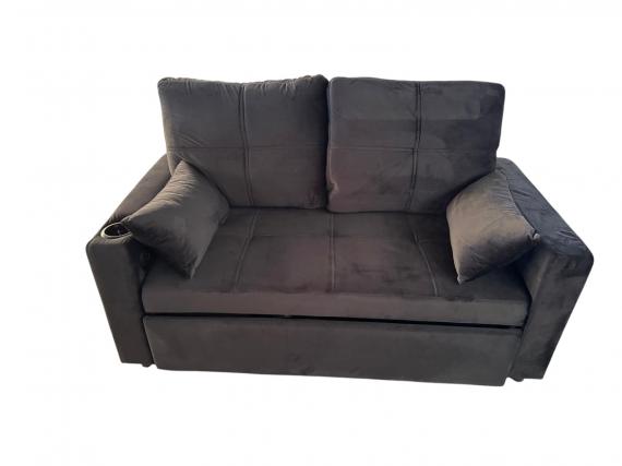 Foto Conjunto 2+2: dos sofás cama moderno+USB+type-C+portavasos - Costa