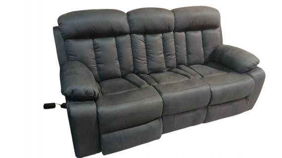 Foto Conjunto 3+2 dos sofás  relax con motores eléctrico+USB+portavasos – Texas