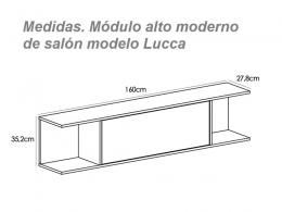 Conjunto de salón moderno, patas inclinadas, 180 cm – Soto, puccini