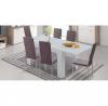 Foto Conjunto Mesa De Comedor Corfu Extensible Con 6 Sillas Sakura Gris