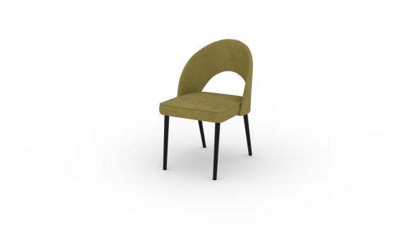 Foto Conjunto mesa de comedor extensible - 140/180 - 6 sillas oliva - RODOS 82BS