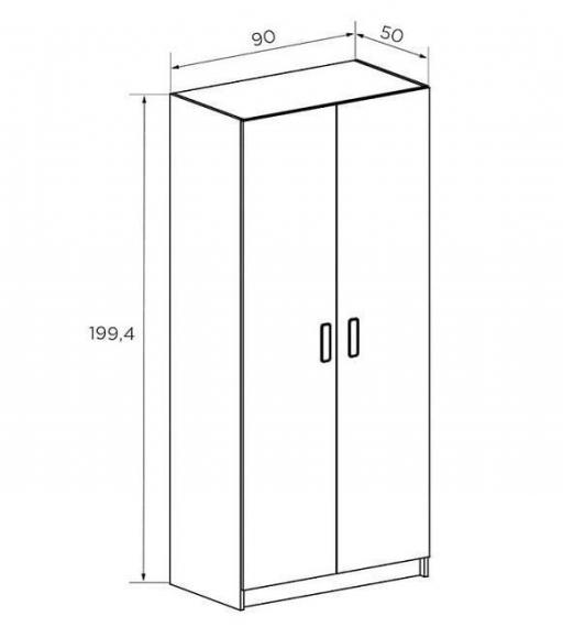 Foto DORMITORIO CON ARMARIO MOD.CHAMPION AMBIENTE 05