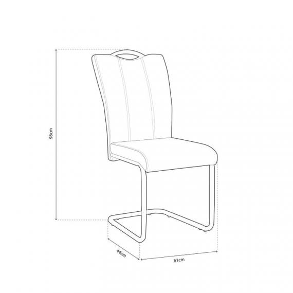 Foto JUEGO DE 4 SILLAS TAP.JARAMA MOD.AUSTRIA BEIG