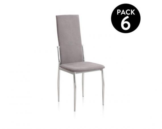 Foto JUEGO DE 6 SILLAS JARAMA P/CROMA MOD.SAKURA