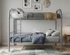Photo Metal bunk bed 90x190, MOD. LAZY