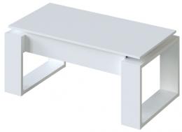 Mesa de centro elevable ― Urban, blanco artik