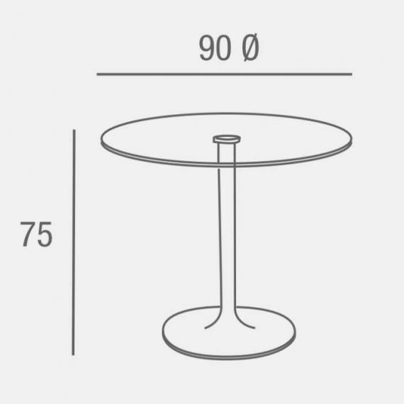 Foto Mesa de comedor- Luna