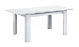 Mesa extensible - Practico, blanco brillo