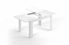 Foto Mesa extensible -  Practico, cemento blanco artik