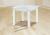 MESA LIBRO 90X90 ZORA BLANCO