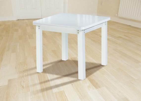 Foto Mesa libro cuadrada 90 x 90 cm, extensible a 180 cm - Zora