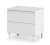 Nightstand 2 drawers REF: 007832BO - DIVA, gloss white