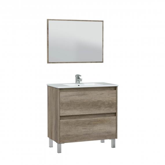 Foto Mueble de baño con 2 cajones y 4 patas REF: 305040H - Dakota, Nordik