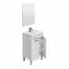 Foto Mueble de baño con 2 puertas y 4 patas - KONCEPT, REF: 305210BO blanco brillo