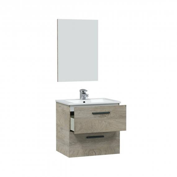 Foto Mueble de baño para colgar en pared con 2 cajones REF: 305180C - NOA