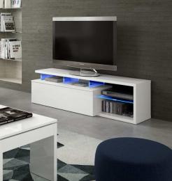 Mueble de televisión con una puerta abatible - Tech