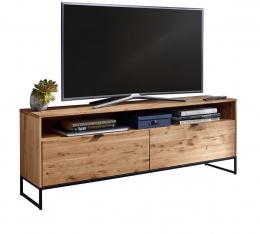 Mueble TV 150x57x40 madera maciza roble - Arezzo,