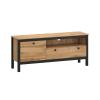 Foto Muebles TV - NEPETA-B, ROBLE WOTAN / NEGRO