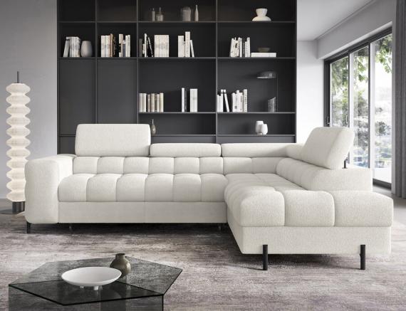 Foto Sofa cama+arcon 276x200 - Ferucce Blanco, tela