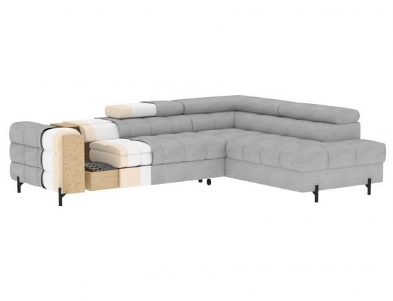 Foto Sofa cama+arcon 276x200 - Ferucce Blanco, tela