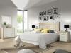Photo Double Bedroom Set — Environment 1 (Cambrian Oak / White) Lara